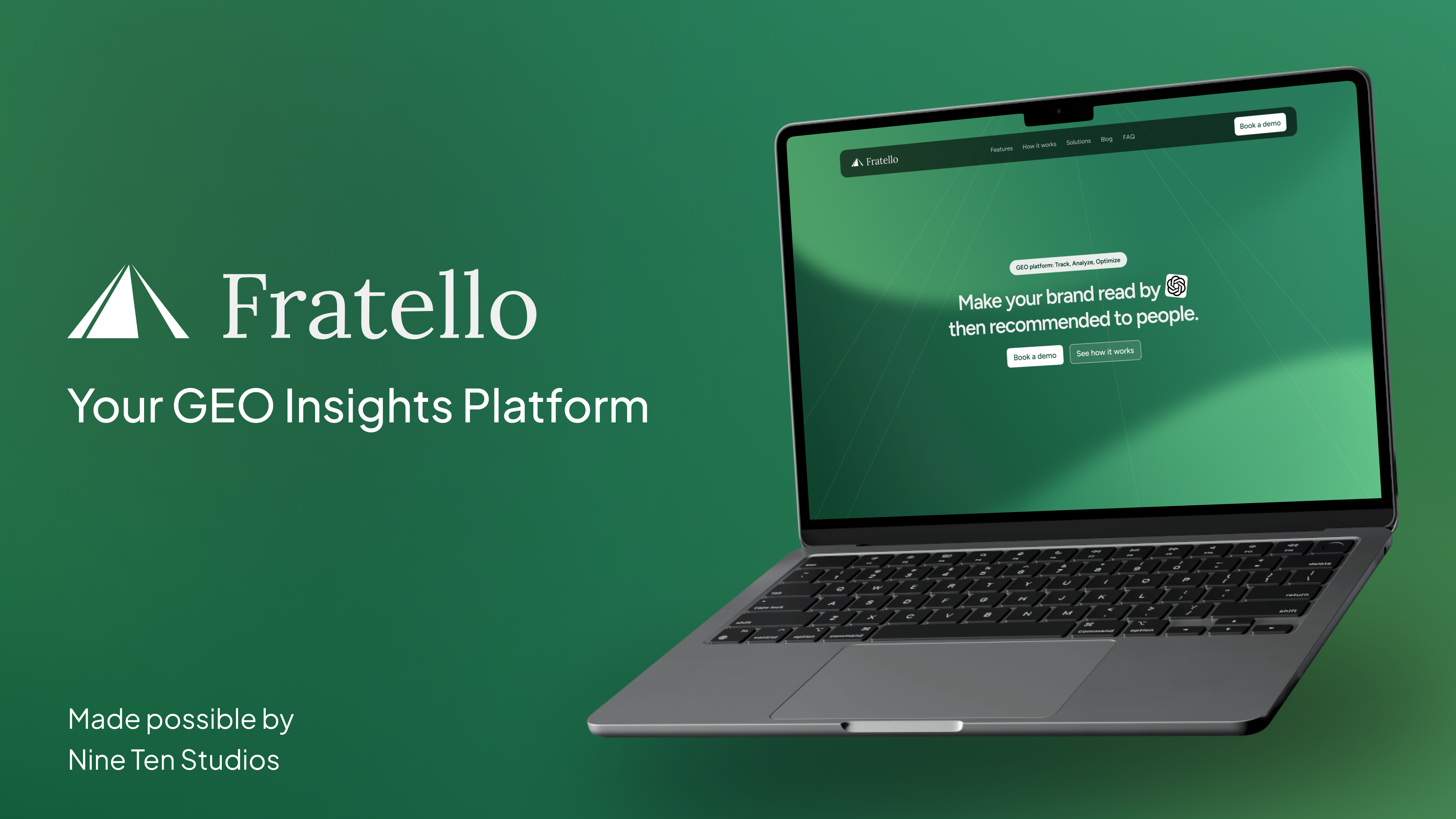 Fratello Web Platform, GEO Insights Platform